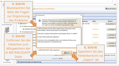 AI BIETERCOCKPIT : Häufig gestellte Fragen (FAQ).